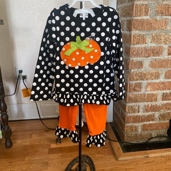 Toddler Girls 2 piece Fall pant set size 2T - Picture 4 of 16